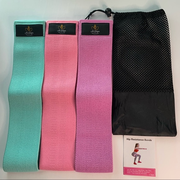 Fabric Hip Resistance Bands Set - Picture 10 of 16